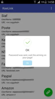 KeeLink android App screenshot 0